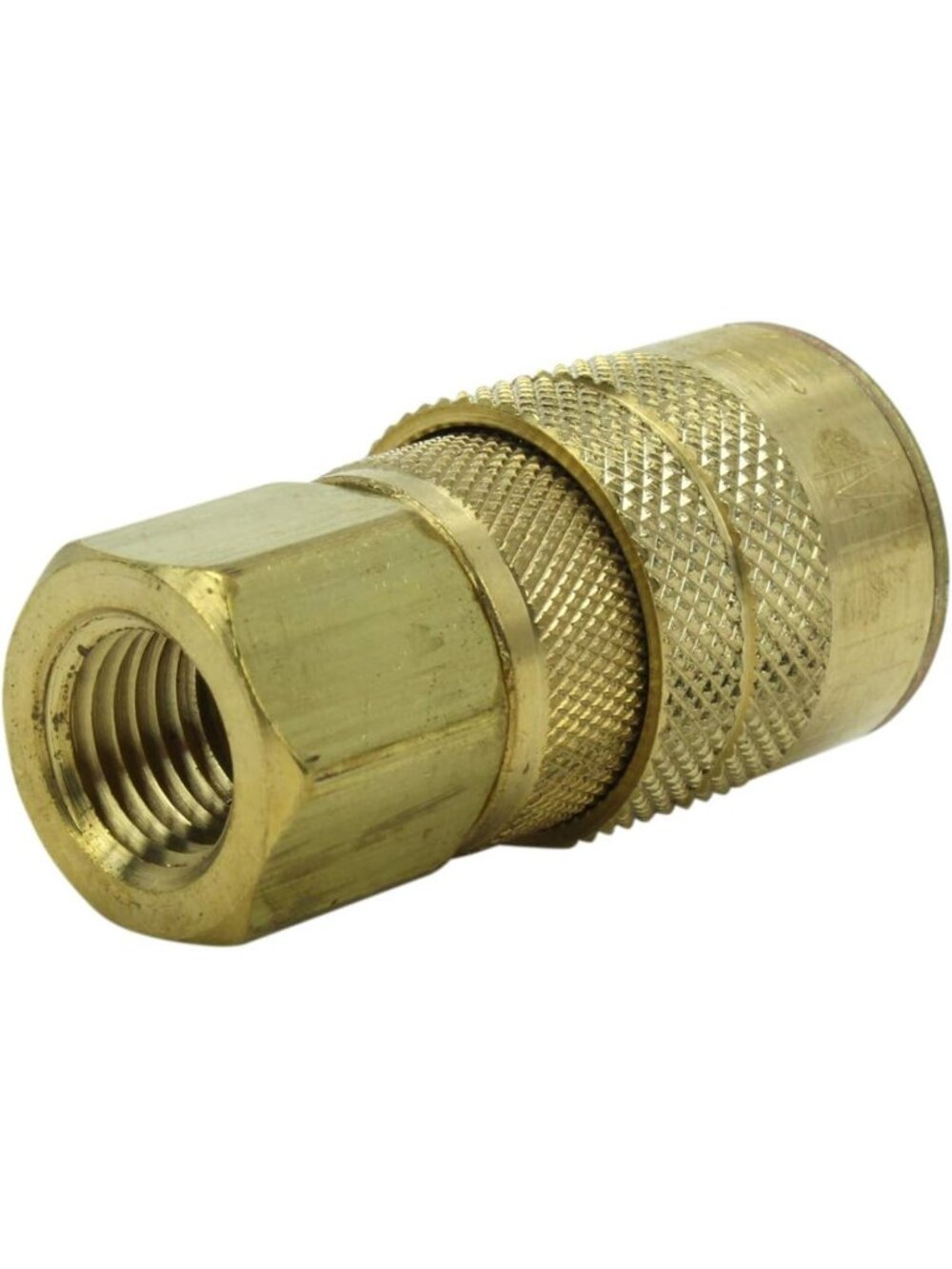10-Pack 1/4” FNPT M Style Couplers with Drag Guard - Durable Air Tool